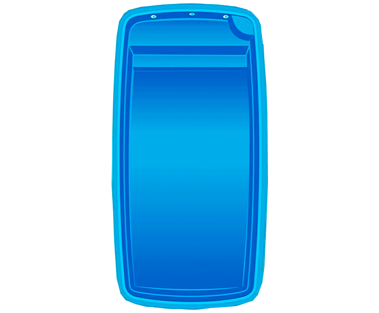 Piscina de fibra Modelo MP-31