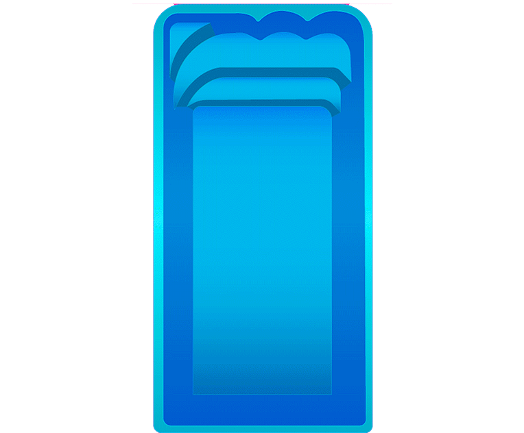 Piscina de fibra Modelo MP-51