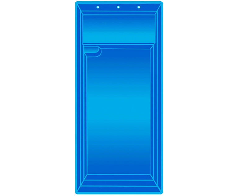 Piscina de fibra Modelo MP-60