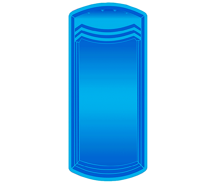 Piscina de fibra Modelo MP-81